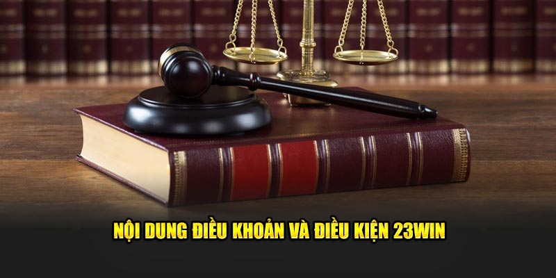 Một số nội dung trong điều khoản và điều kiện 23Win